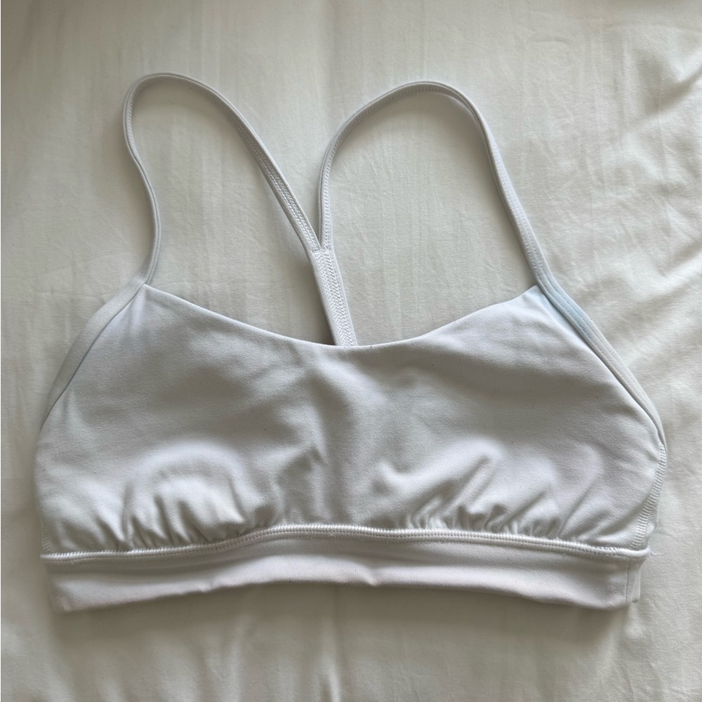 White Lululemon Sports Bra